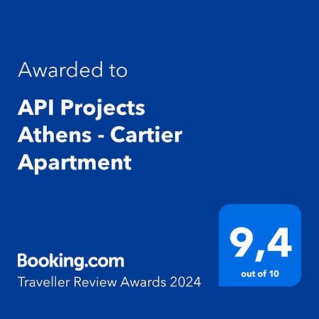 Api Projects Athens - Cartier Apartment Atenas Exterior foto